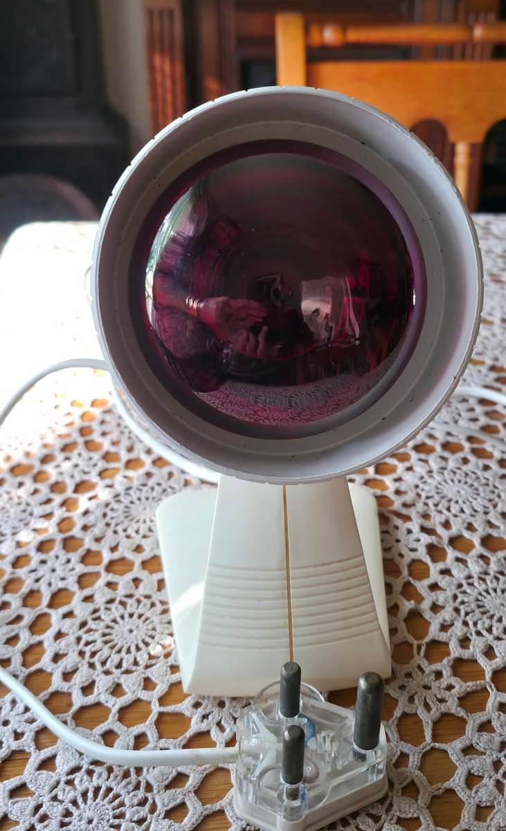 VINTAGE INFRAPHIL RED HEAT LAMP | MADE IN GERMANY