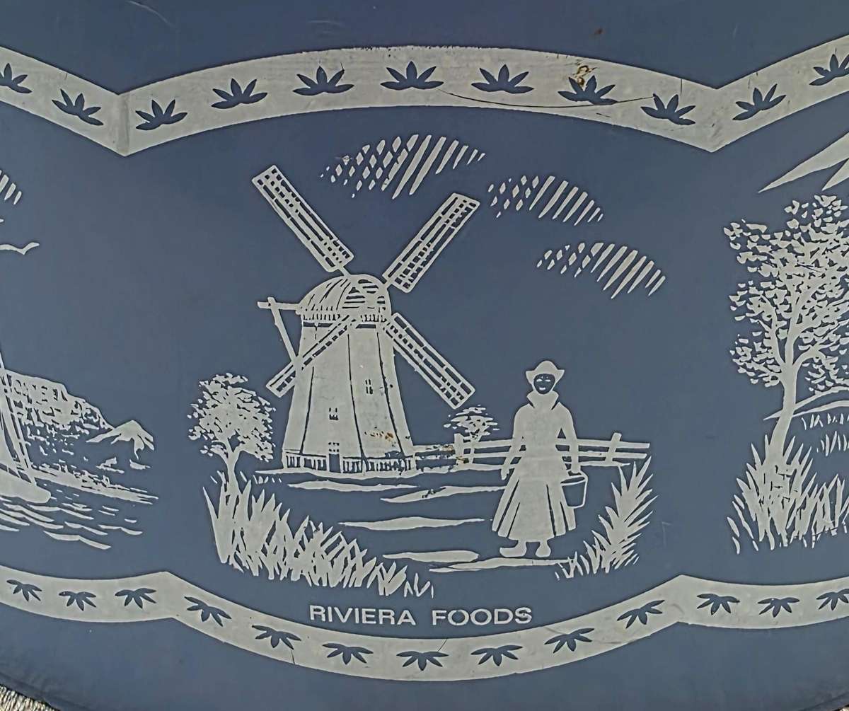 RIVIERA FOODS  BISCUIT CONTAINER