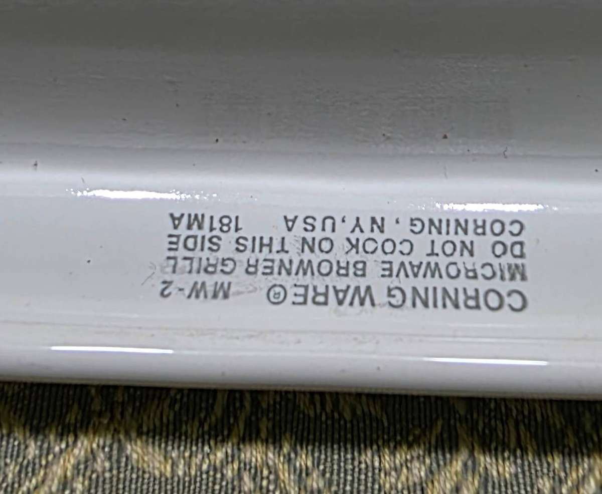CorningWare Microwave Browner Grill