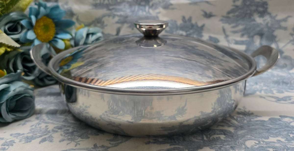 STAINLESS STEEL BOWL WITH LID | HEAVY |