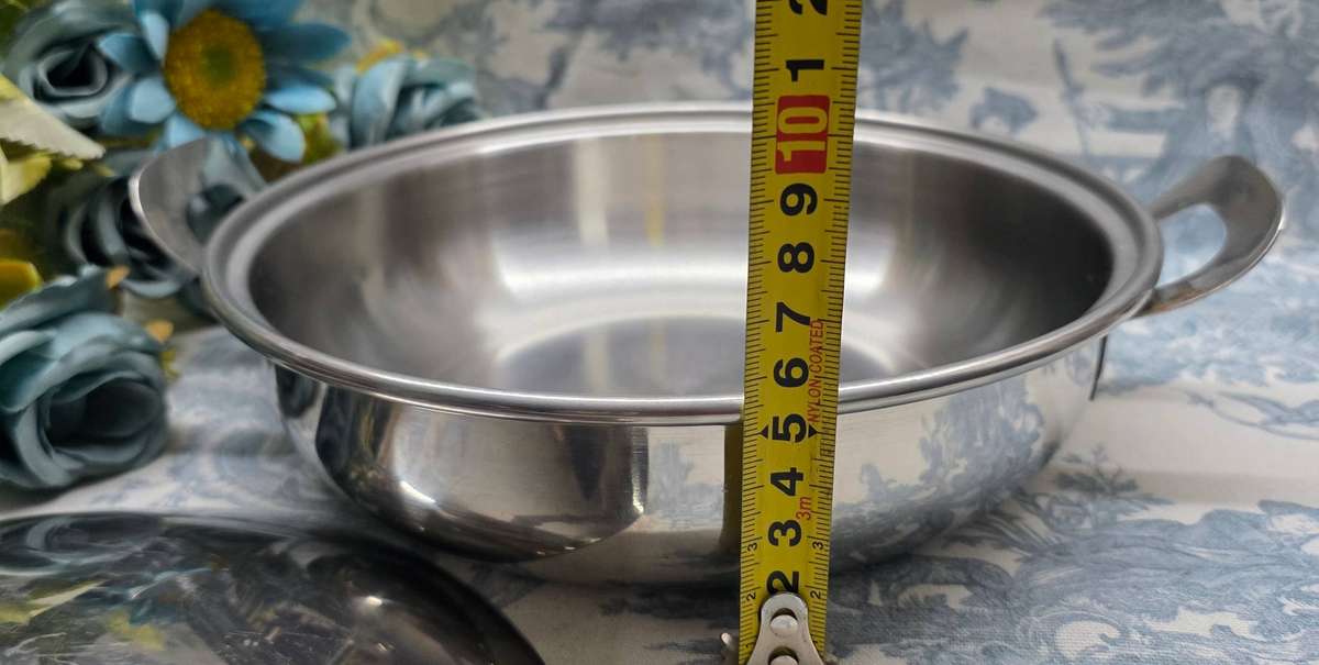 STAINLESS STEEL BOWL WITH LID | HEAVY |