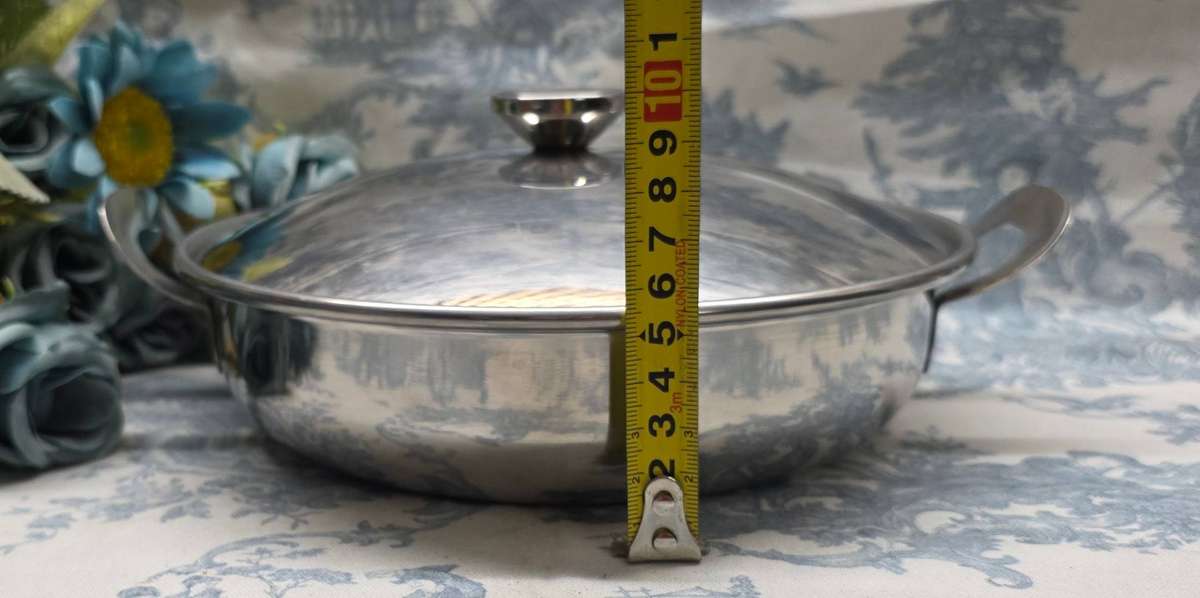 STAINLESS STEEL BOWL WITH LID | HEAVY |