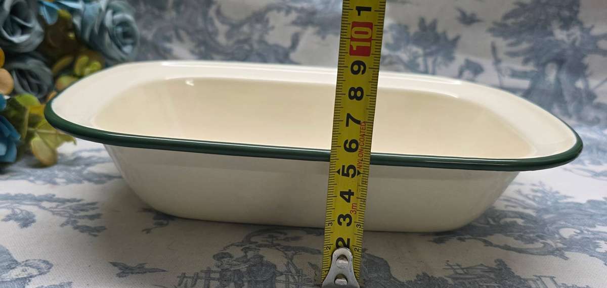ENAMEL PIE DISH | HOME | KITCHEN |