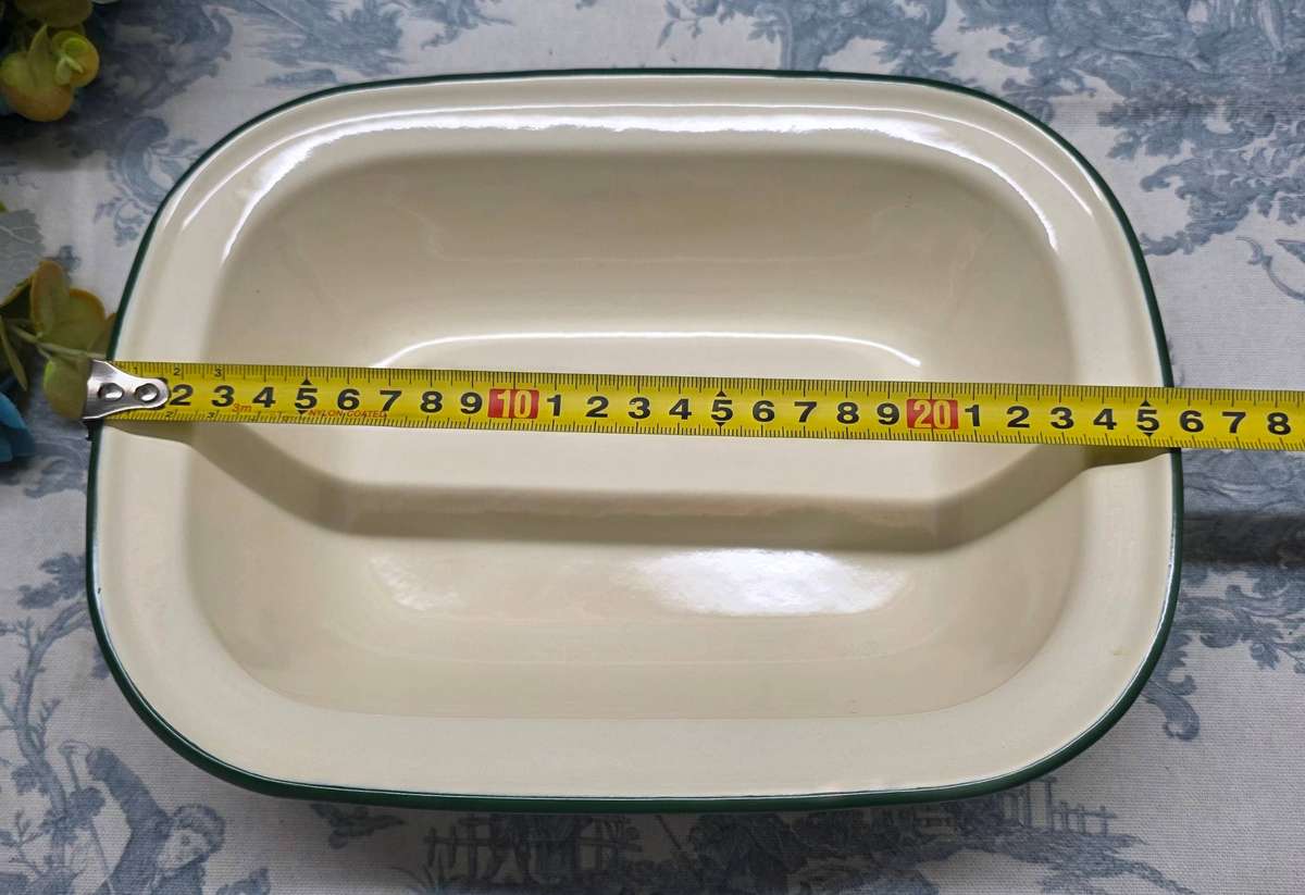 ENAMEL PIE DISH | HOME | KITCHEN |