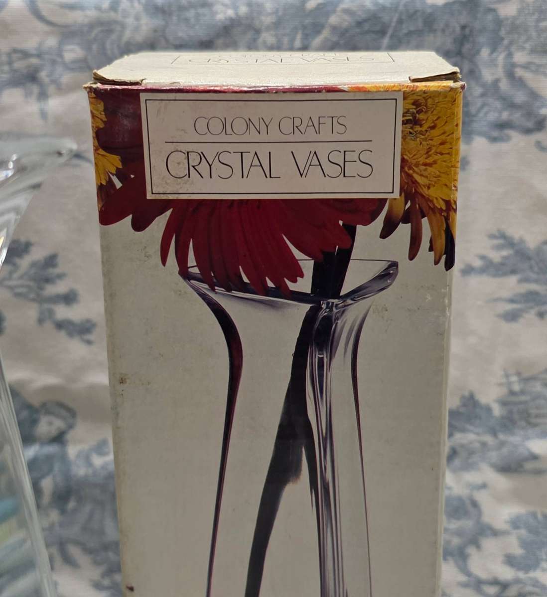 CRYSTAL VASE | MADE IN TURKEY | IN BOX