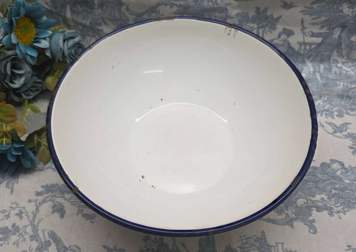 Vintage Enamel Bowl