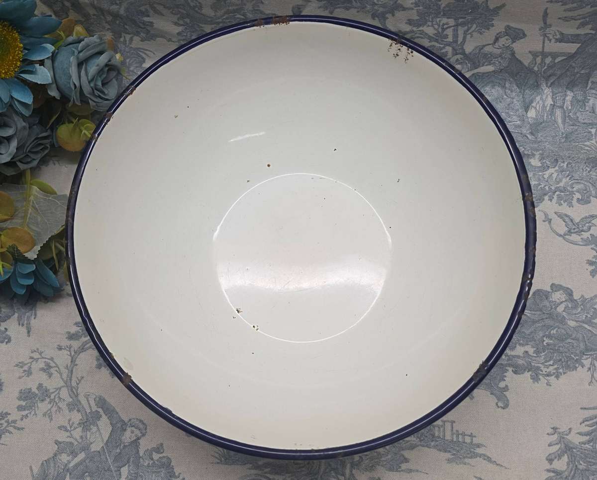 Vintage Enamel Bowl