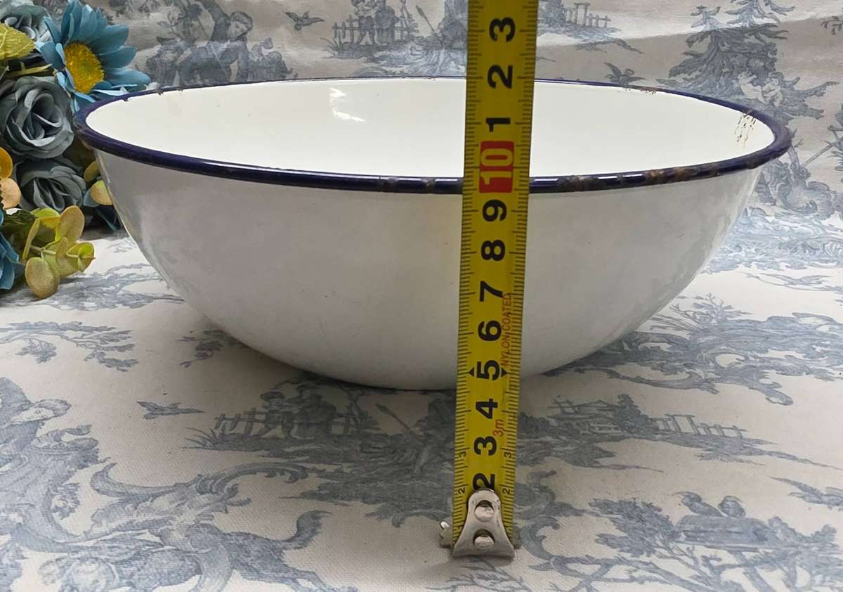 Vintage Enamel Bowl