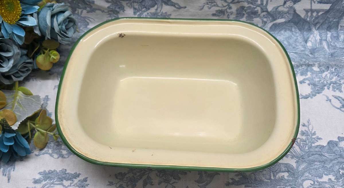 Vintage Enamel Bowl