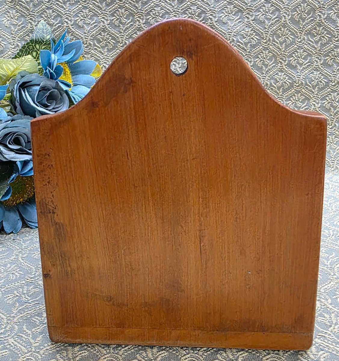Vintage Wooden Salt Keeper / Salt Box