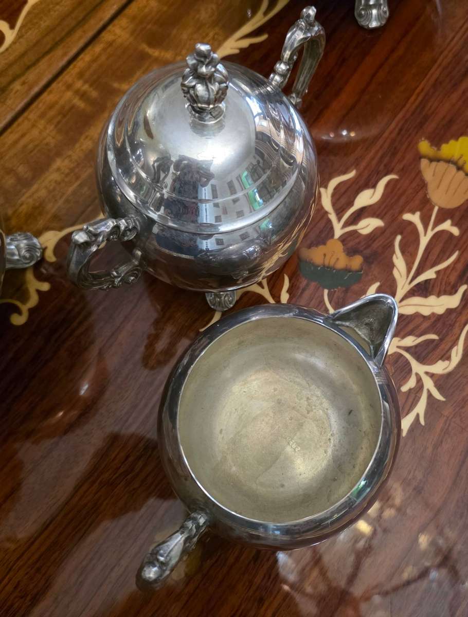 FB Rogers Silver-Plated Coffee & Tea Set