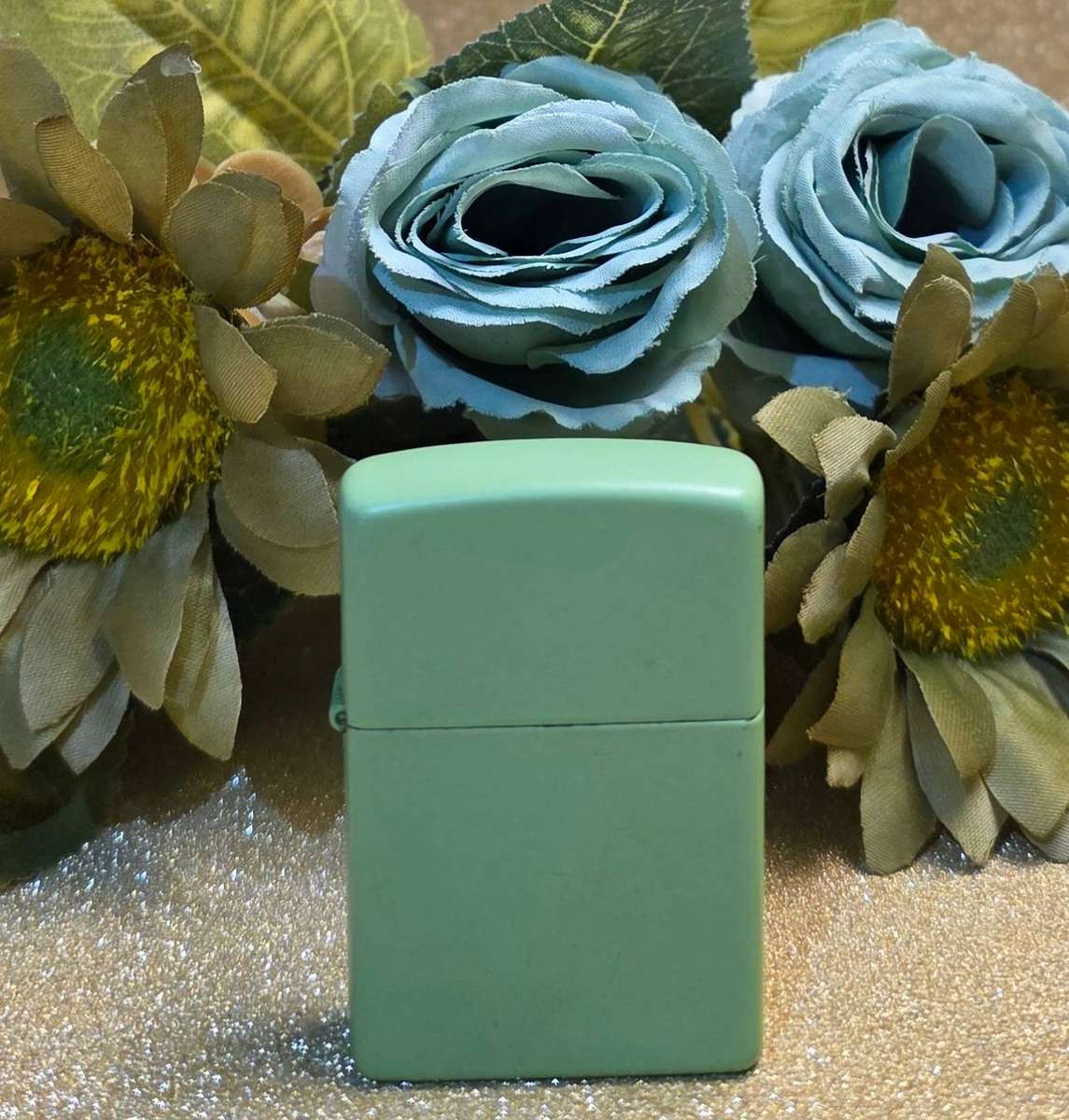 Neon Lemon-Lime Matte Zippo Lighter (2015 Release)