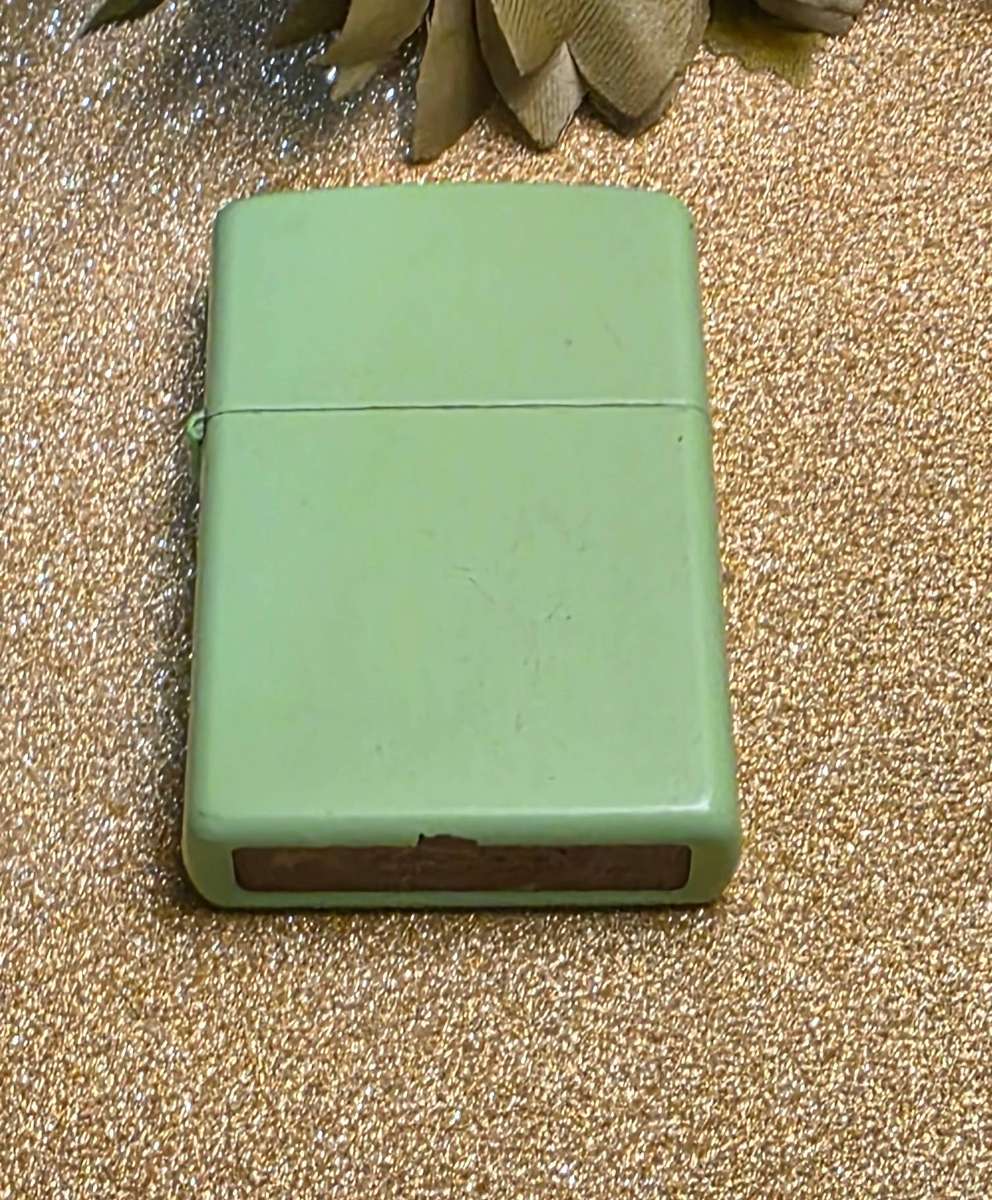 Neon Lemon-Lime Matte Zippo Lighter (2015 Release)