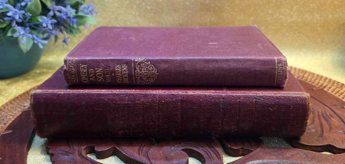 SET OF VINTAGE BOOKS | DECOR | READING |