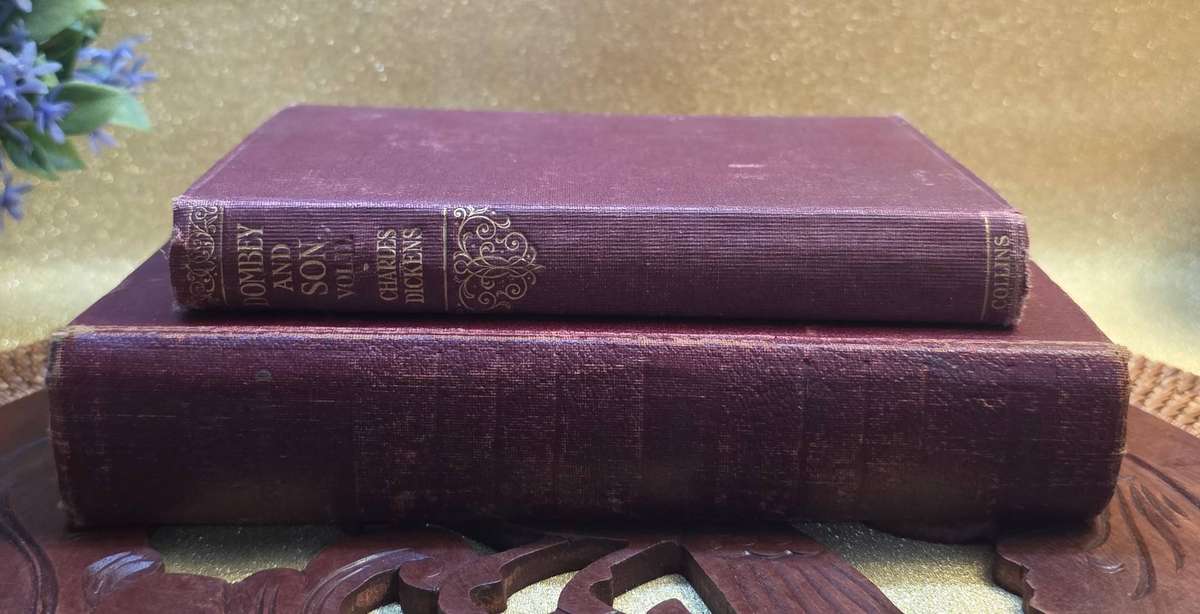 SET OF VINTAGE BOOKS | DECOR | READING |