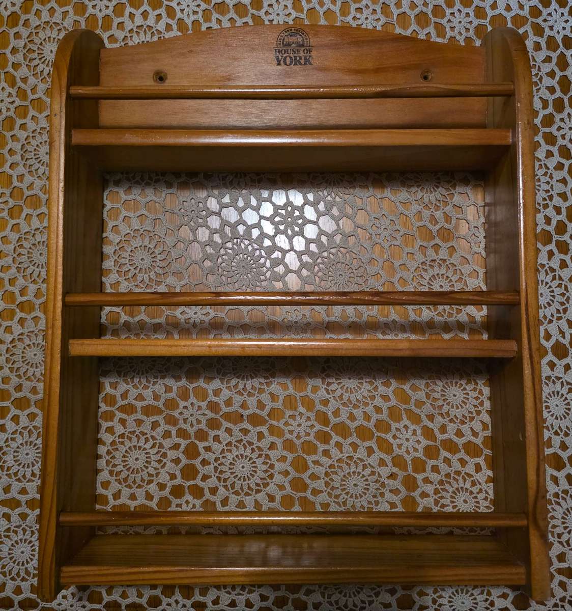 WOODEN SPICE RACK | 34 X 43 X 8 CM |