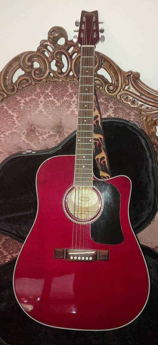 Washburn D10sce Heritage 10 Series Dreadnought Cutaway Acoustic/Electric Guitar