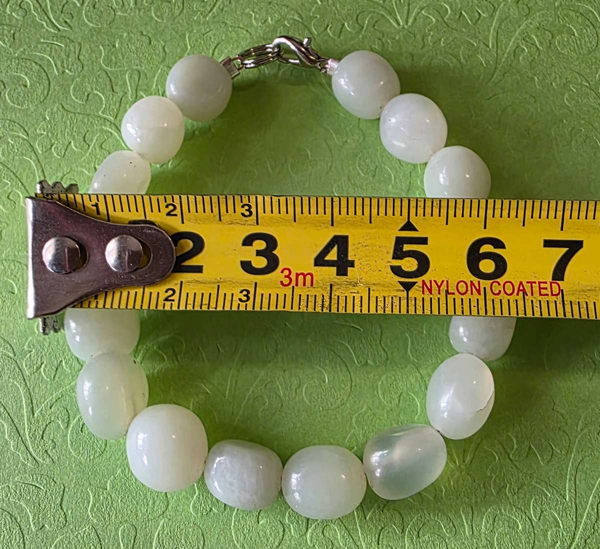 Natural Celadon Jade Bracelet| 09 |