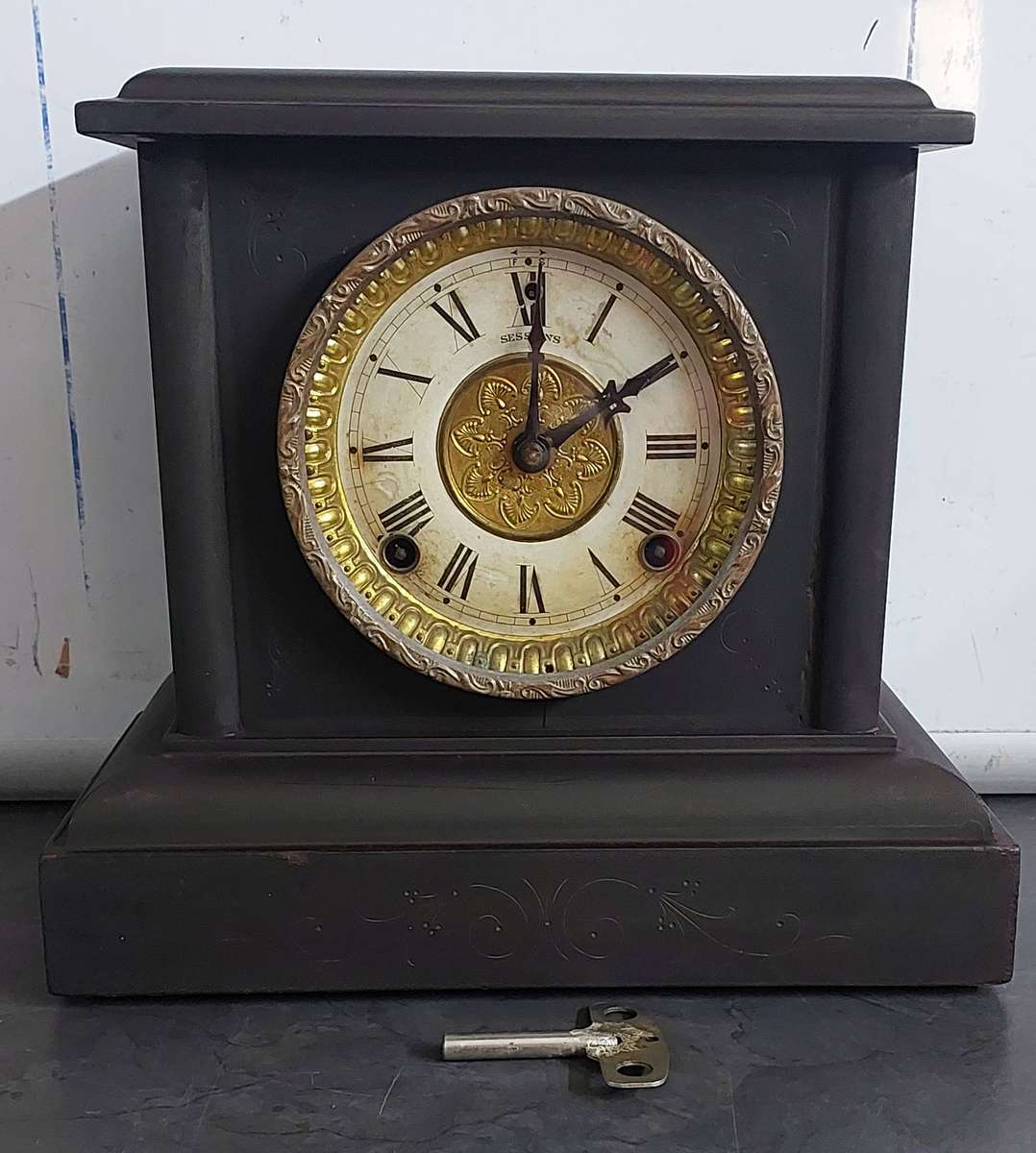Late 19th century Sessions Clock .