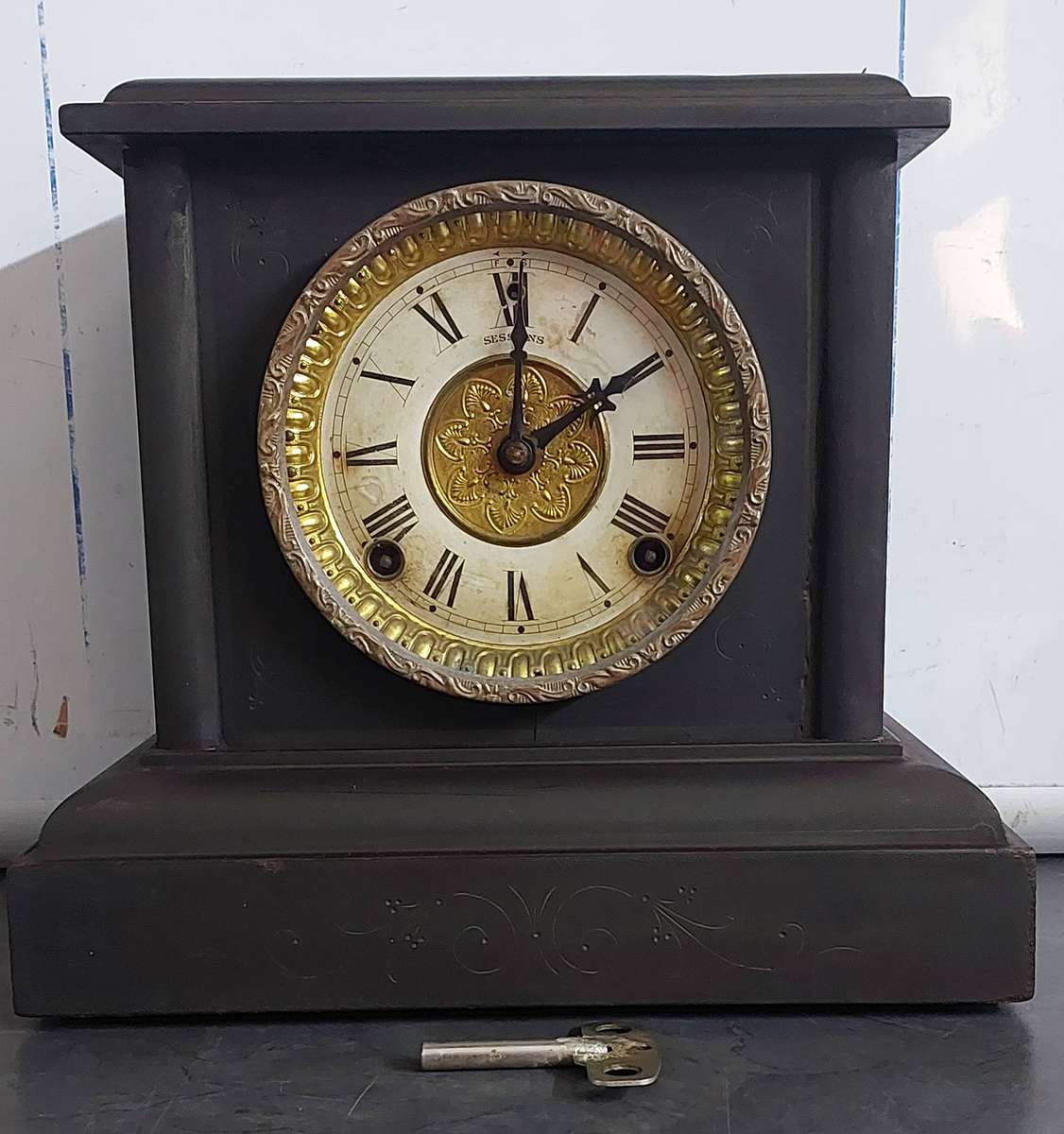 Late 19th century Sessions Clock .