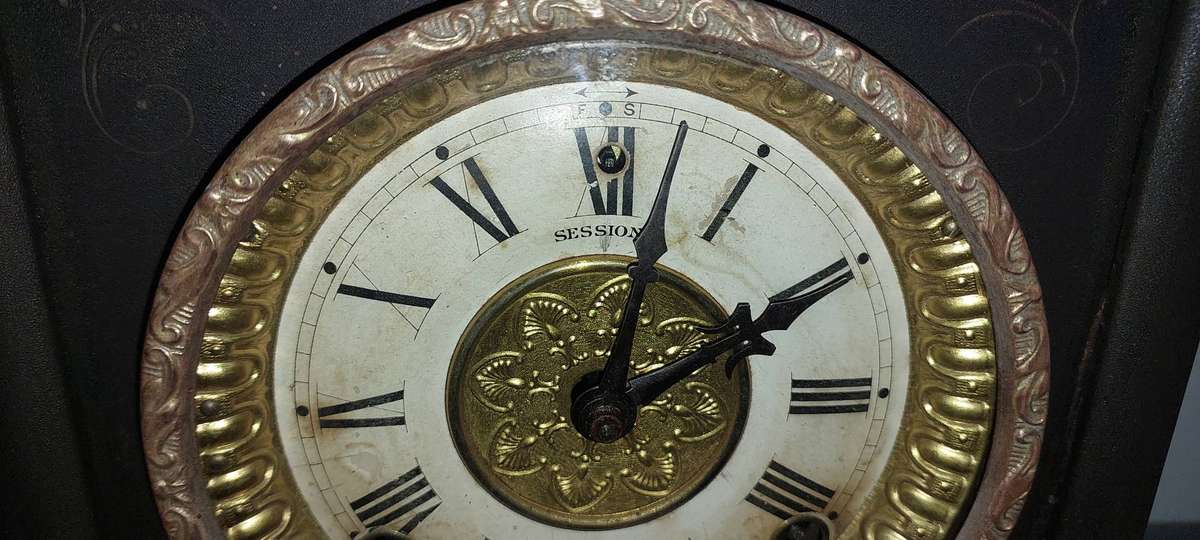Late 19th century Sessions Clock .