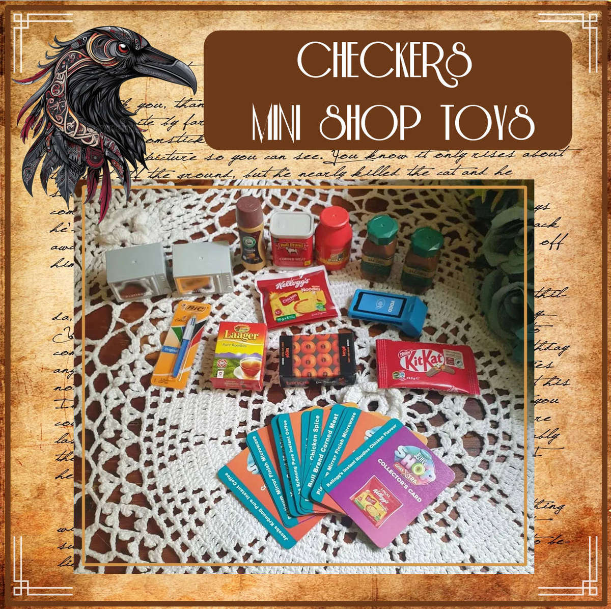 CHECKERS MINI SHOP TOYS