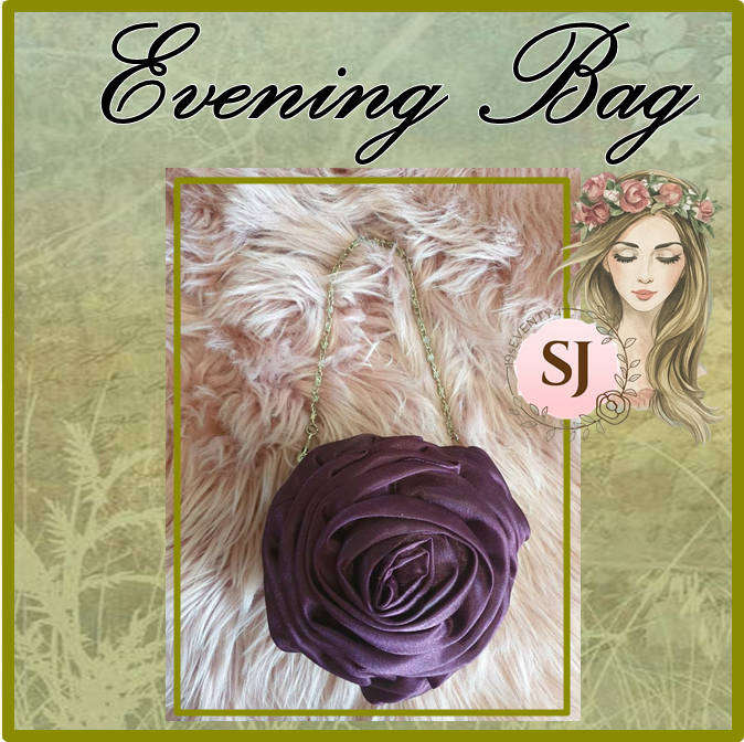 Small Purple Evening Bag | Wedding Bag |