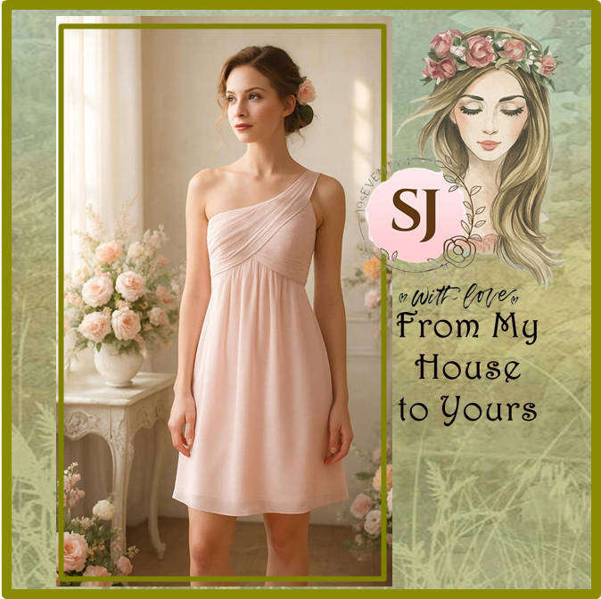 Ruched One Shoulder Evening Gorgeous dress Color Soft Pink