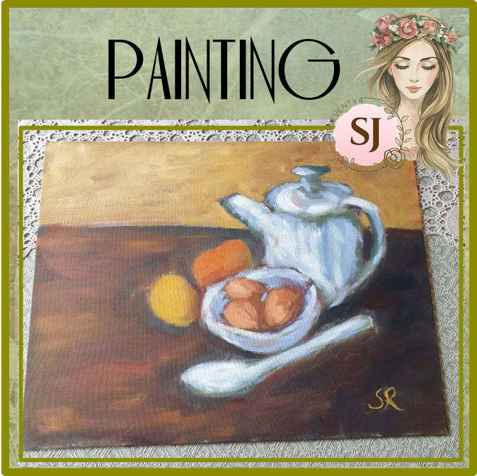 PAINTING | DECOR | PAINTING ON CANVAS AND CARDBOARD BACKING |02|