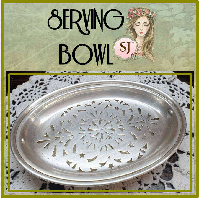 SILVER PLATED BOWL WITH INNER | JOHANNESBURG | VINTAGE | J. STERN | Elkington Plate |