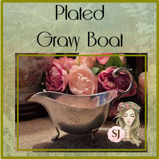 Plated Gravy Boat