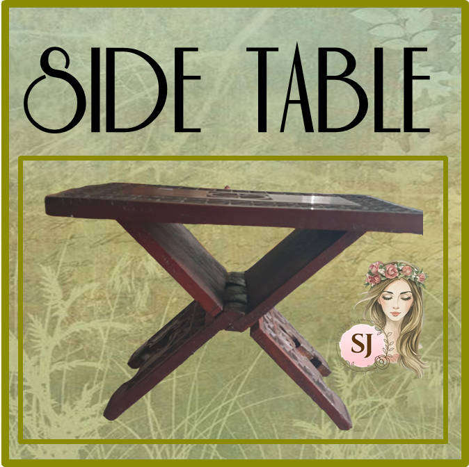 SMALL SIDE TABLE | DECOR | HOME | HAND MADE |