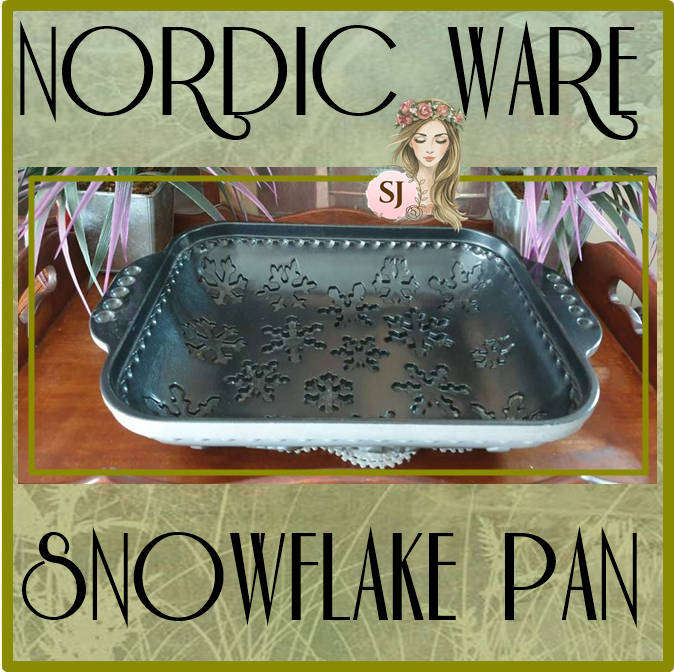 NORDIC WARE  SNOWFLAKE PAN | PURCHASED IN THE USA |