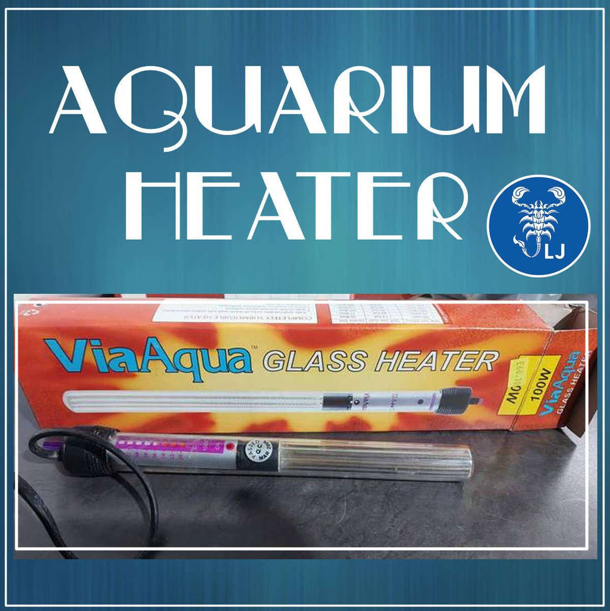 Via Aqua Glass 100 watt aquarium heater | 01 |