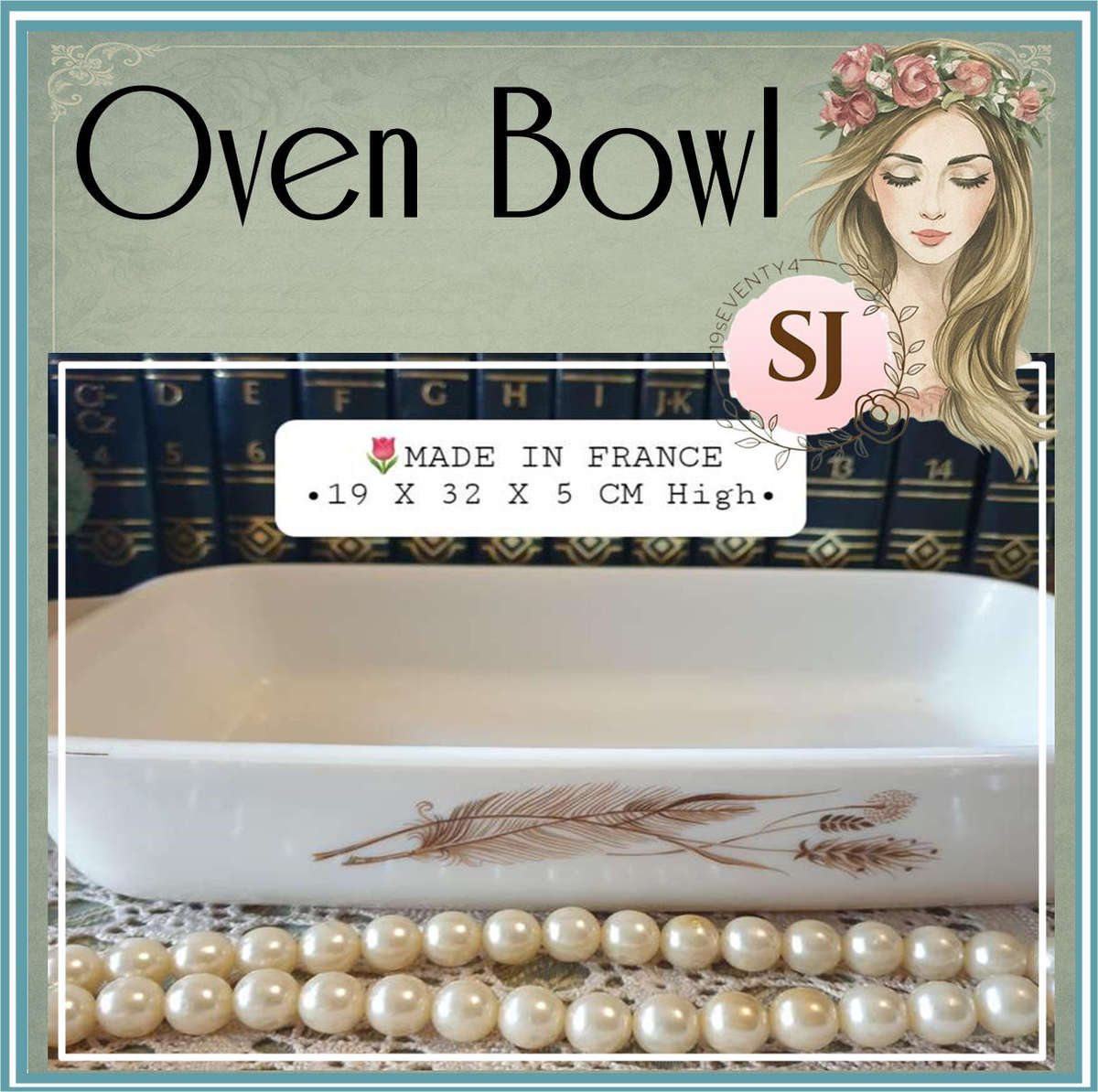 LOVELY FRENCH OVEN BOWL