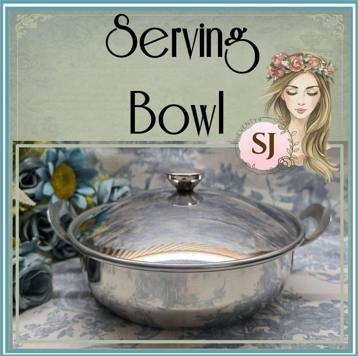 STAINLESS STEEL BOWL WITH LID | HEAVY |