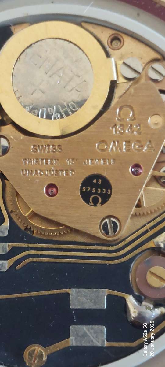 Vintage 1970's Omega seamaster cal. 1342 Quartz watch Value R7500,   100% working