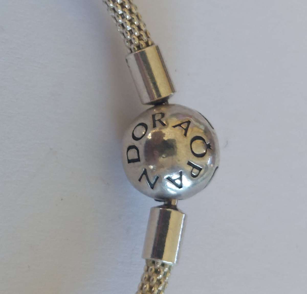 Wow Pandora sterling silver charm bangle 8.0g