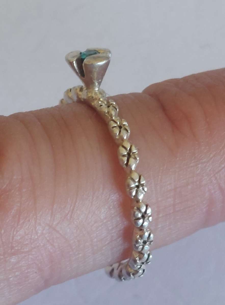 Vintage Denmark Hans Hendrik Nygaard sterling silver ring 1.8g