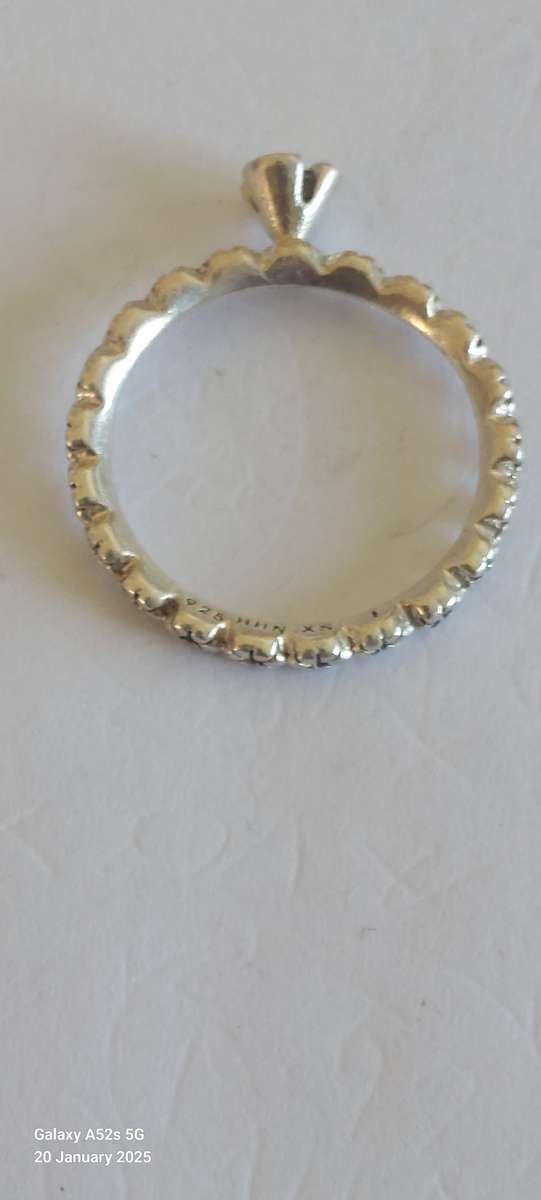 Vintage Denmark Hans Hendrik Nygaard sterling silver ring 1.8g