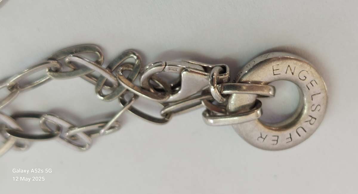Amazing extra length SA sterling silver necklace 13.1gEngelsrufer