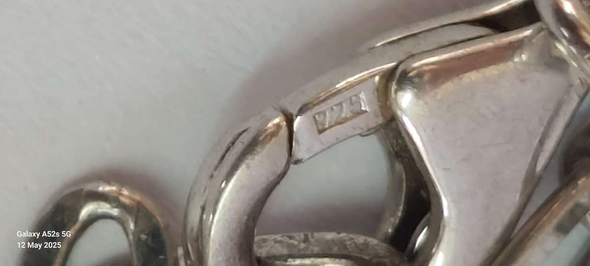 Amazing extra length SA sterling silver necklace 13.1gEngelsrufer