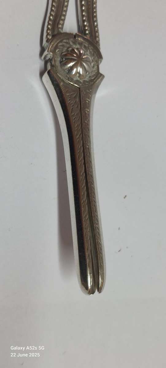 Very Rare!! 1888 Exeter silver grape scissors 86.7g Value R5500 WOW!!