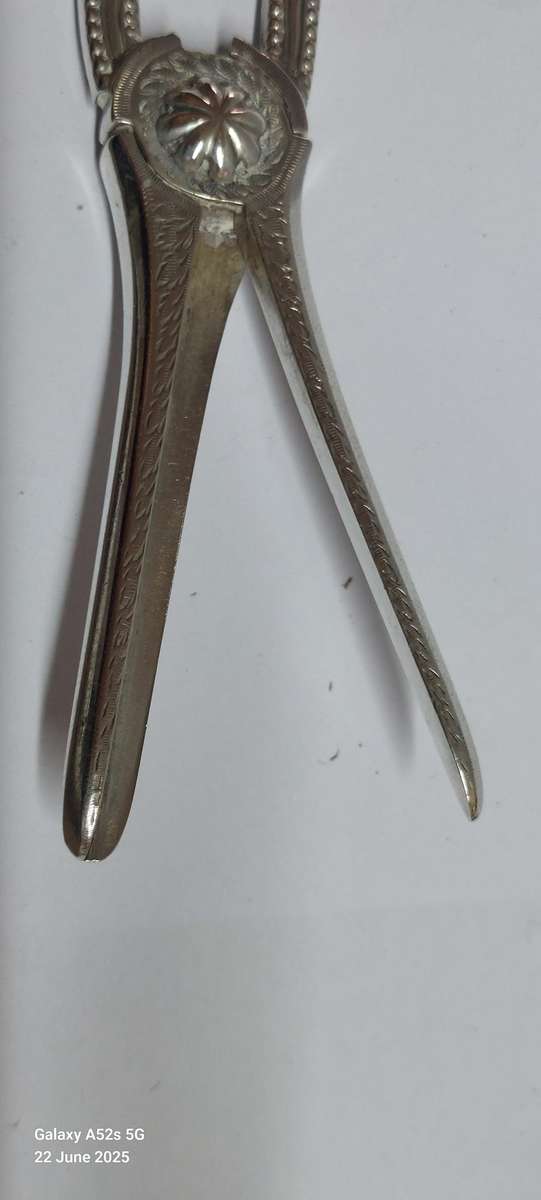Very Rare!! 1888 Exeter silver grape scissors 86.7g Value R5500 WOW!!