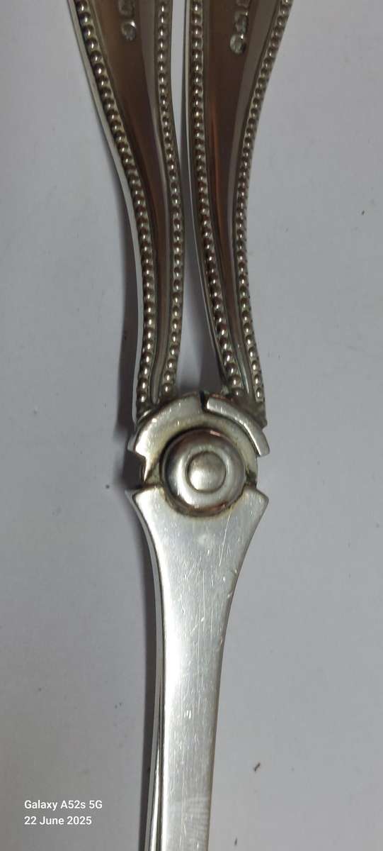 Very Rare!! 1888 Exeter silver grape scissors 86.7g Value R5500 WOW!!