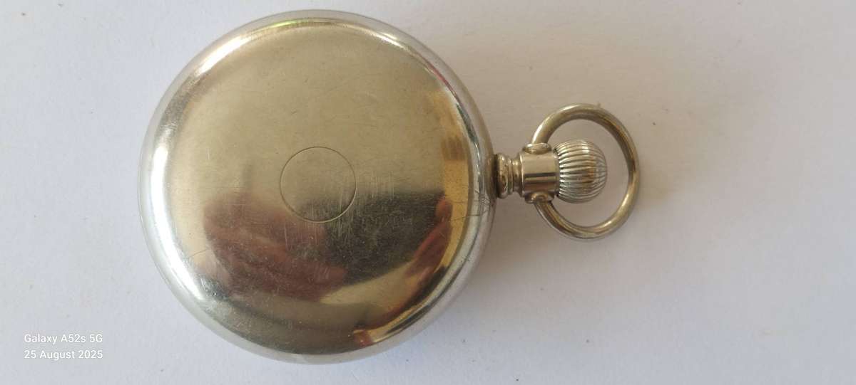 Large antique Pan American Railway pocket watch 100% working Value R3500