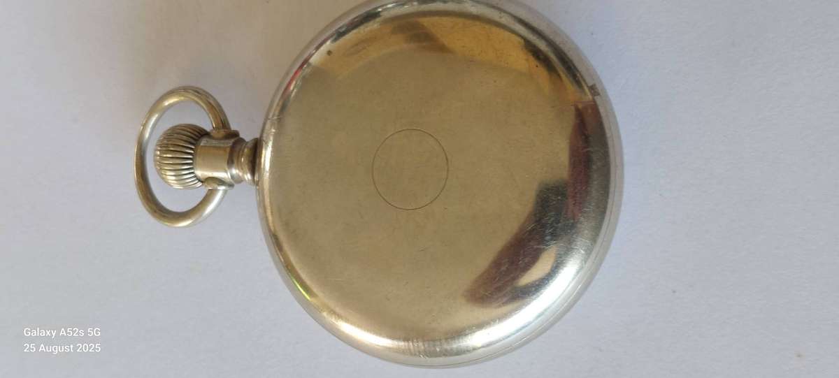 Large antique Pan American Railway pocket watch 100% working Value R3500