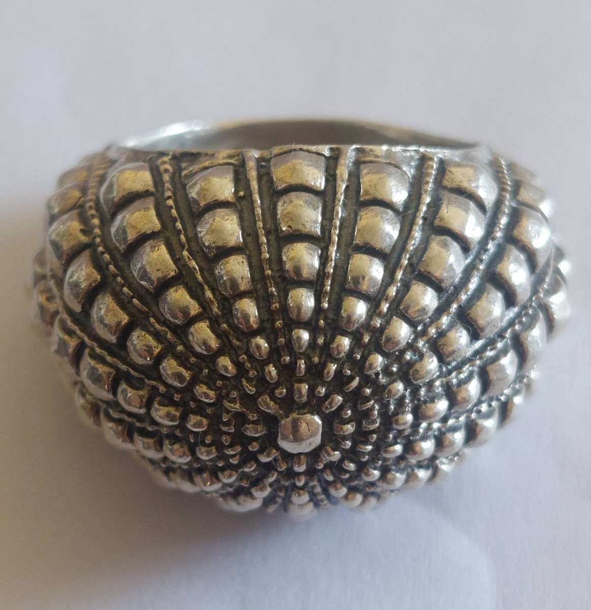 Spectacular!! Signed Italian designer organic form ring 27g Value R4500