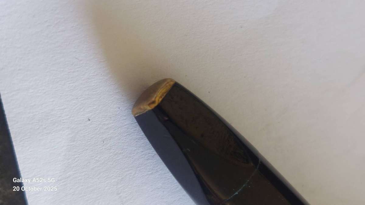 Rare!! 1959 Scheaffer PFM IV black snorkel 14ct gold nib fountain pen Value R4950