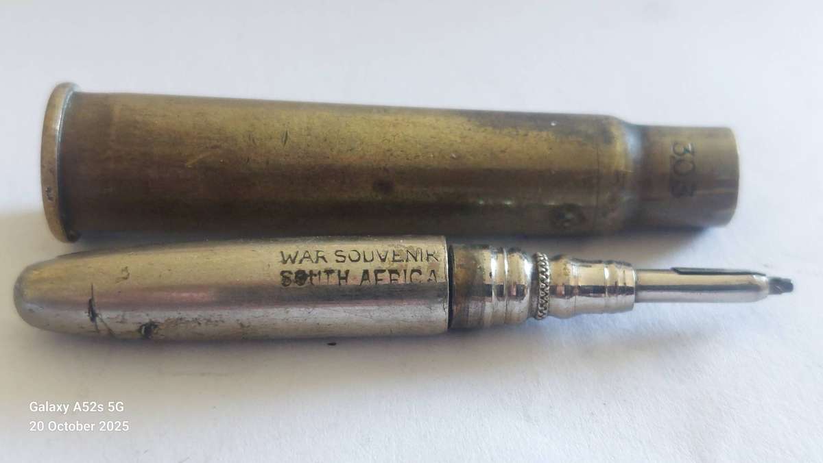 Wow!! WW1 war souvenir bullet propelling pencil